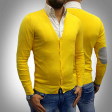 GIACCA JEANS UOMO CARDIGAN TOPPE PULLOVER MAGLIA MAGLIONE SLIM S,M,L,XL,XXL