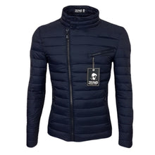 PIUMINO UOMO ZIP GIUBBINO COREANA SLIM PIUMA 100 GRAMMI S,M,L,XL LN6525