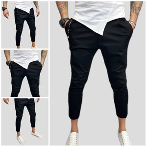 pantalone uomo cotone capri italy pence catena bottone s,m,l,xl 149/a