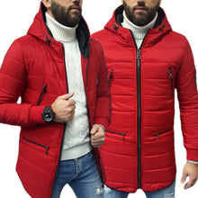 GIUBBINO GIUBBOTTO UOMO INVERNALE CAPPUCCIO  LUNGO TASCHE ITALY S,M,L,XL 1766