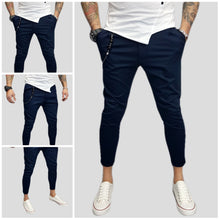 pantalone uomo cotone capri italy pence catena bottone s,m,l,xl 149/a