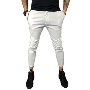 pantalone uomo cotone capri italy pence catena bottone s,m,l,xl 149/a