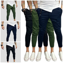 pantalone uomo cotone capri italy pence catena bottone s,m,l,xl 149/a