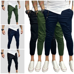 pantalone uomo cotone capri italy pence catena bottone s,m,l,xl 149/a