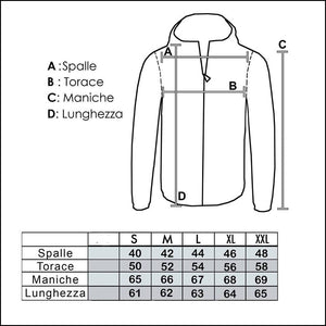 GIUBBINO GIUBBOTTO UOMO PRIMAVERILE 100 GRAMMI CAPPUCCIO SLIM S,M,L,XL,XXL LN8307