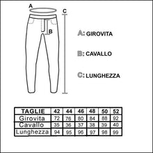 jeans uomo turca cavallo basso elastico cotone denim capri 42,44,46,48,50,52 l13ay